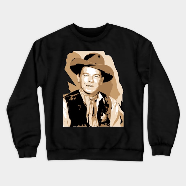 Ronald Reagan Crewneck Sweatshirt by EJTees